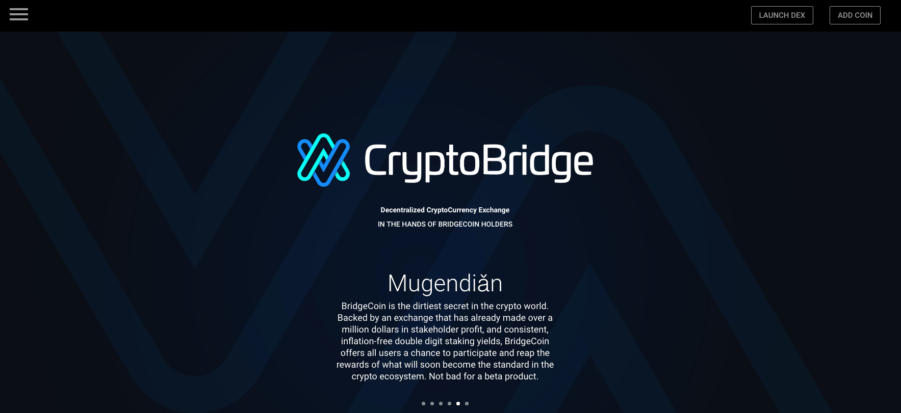 cryptobridge（クリプトブリッジ）公式サイト