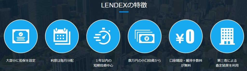 LENDEX_特徴
