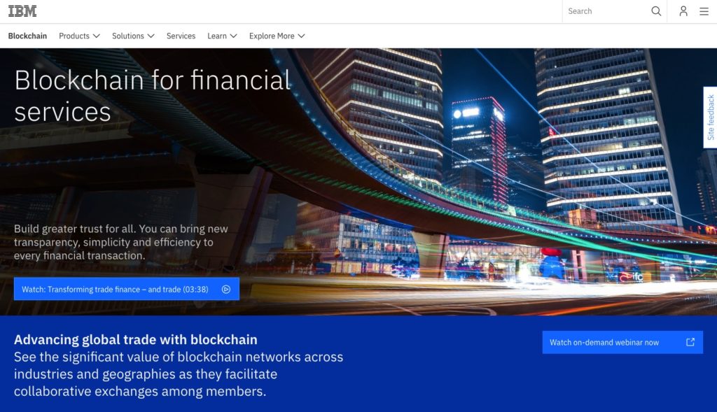 Blockchain-for-Financial-Services-IBM-Blockchain-IBM
